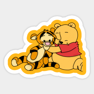 Pooh and Tigger Sticker